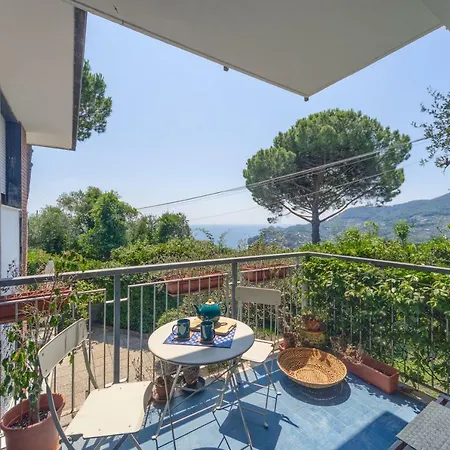 Casa Anna Sea View, Pool, Parking & Wifi * Rapallo